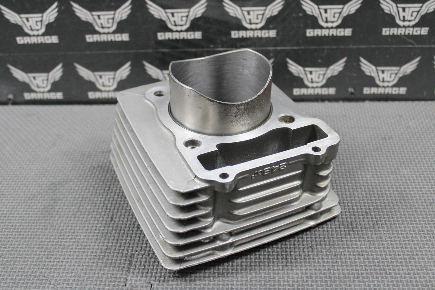 1989 HONDA XR250R OEM CYLINDER BORE JUG TOP END BIG BORE 77MM 12100 - KCE - 670 GOOD - hggarage