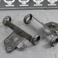 2005 SUZUKI DR200SE OEM RIGHT LEFT FRONT HEADLAMP HEADLIGHT BRACKET SUPPORT - hggarage