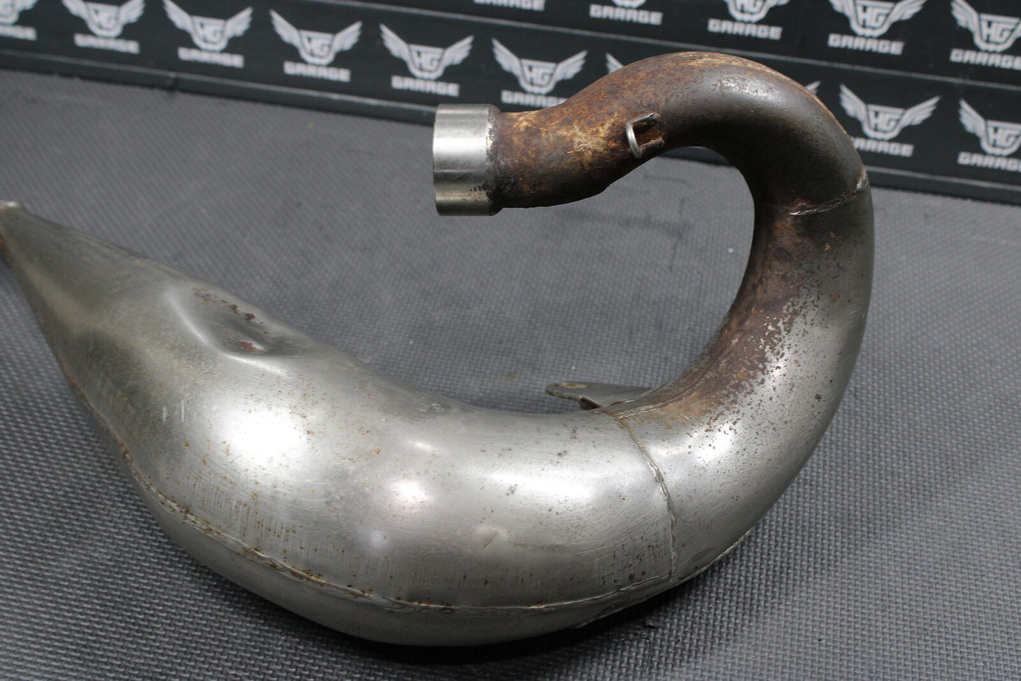 1997 HONDA CR125R AFTERMARKET EXHAUST PIPE CHAMBER HEADER 18300-KZ4-A10