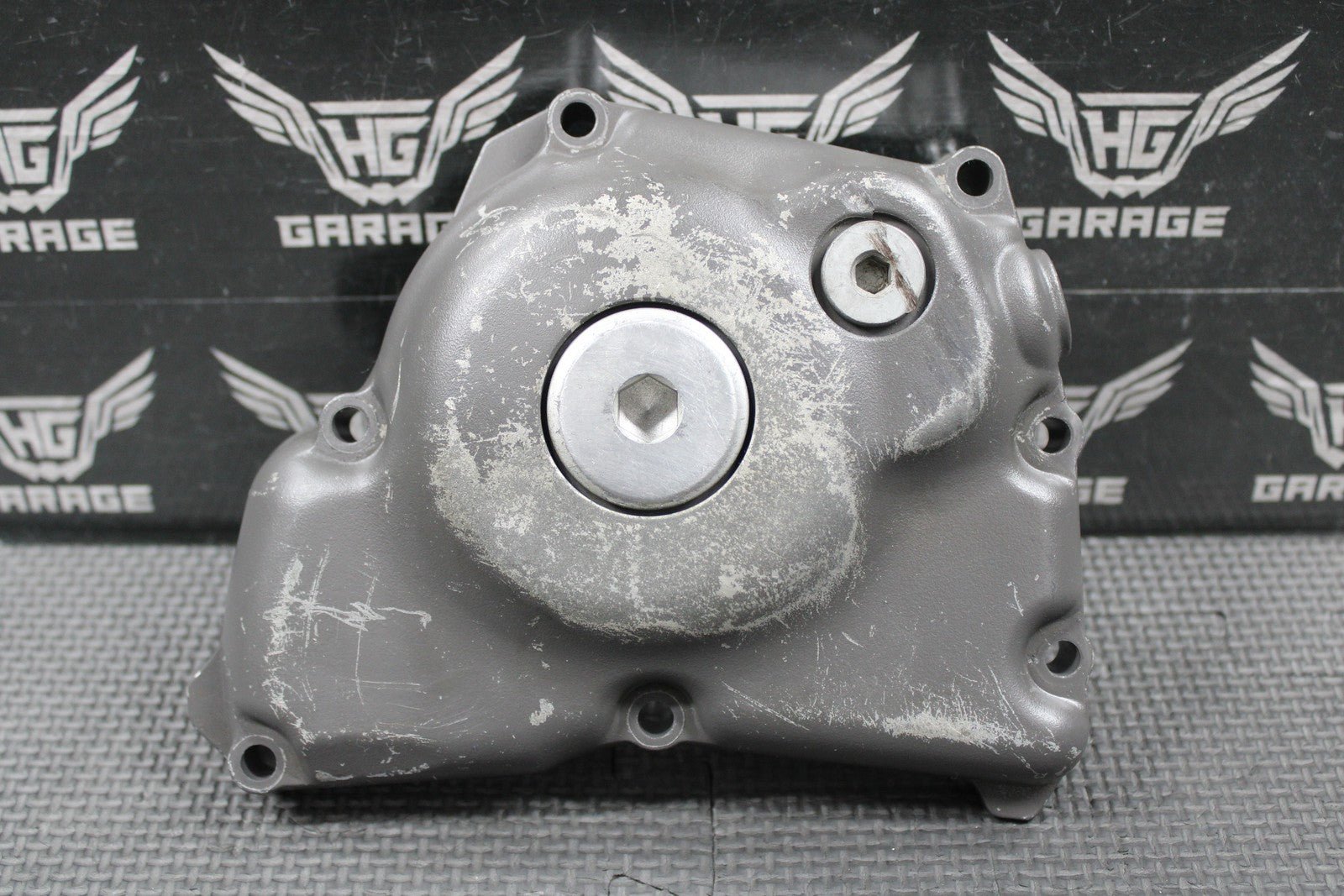2019 SUZUKI RMZ250 OEM LEFT CASE STATOR GENERATOR MAGNETO COVER 11351 - 49H10 - hggarage