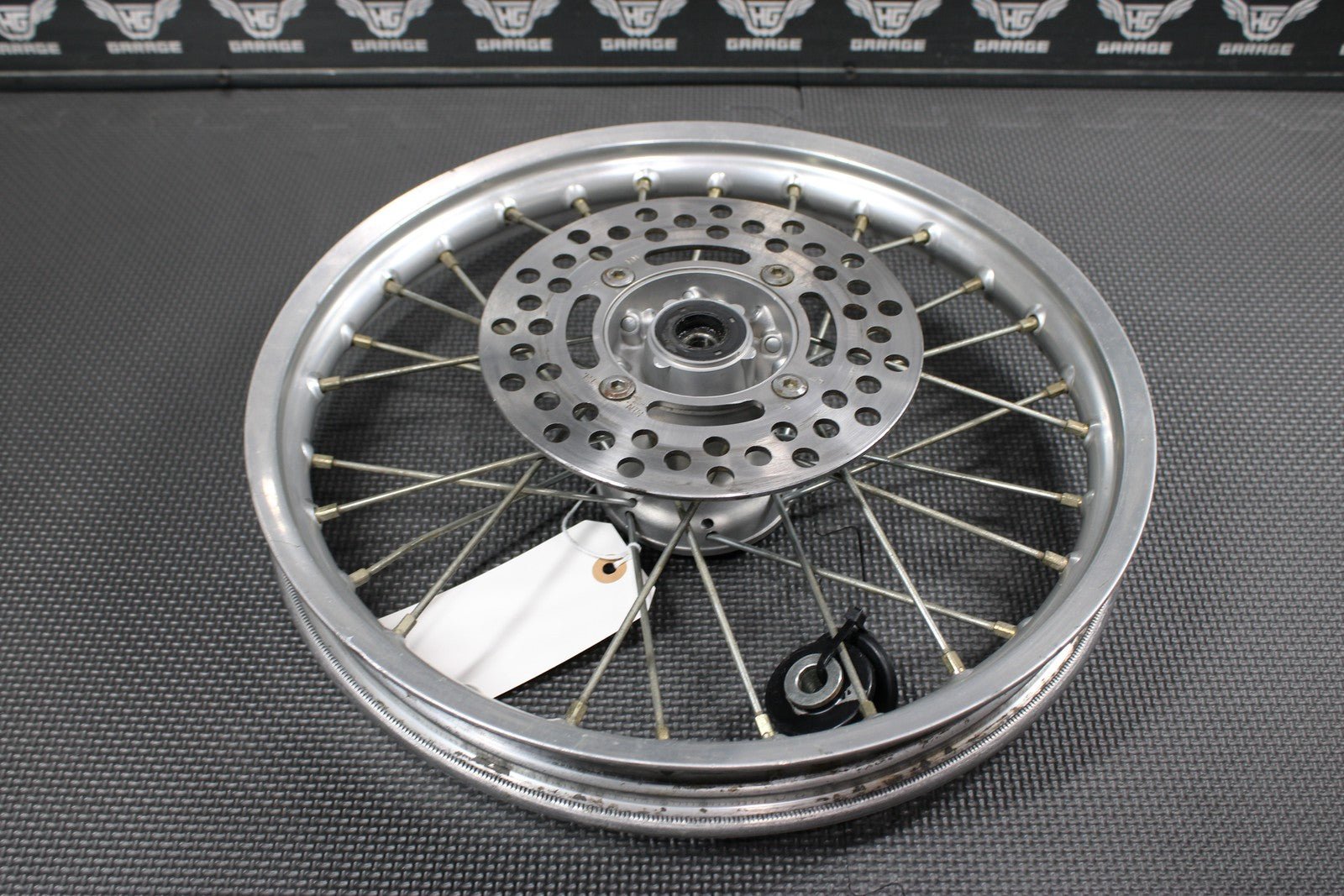 2004 KAWASAKI 00 - 09 KX65 OEM FRONT WHEEL RIM HUB SPOKES 41090 - 1124 - hggarage