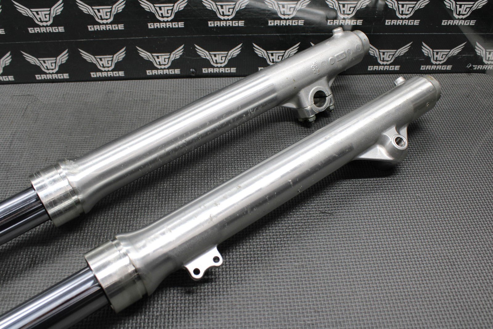 2002 95 - 02 HONDA XR200R OEM RIGHT LEFT FRONT SUSPENSION FORKS SHOCKS DAMPERS - hggarage