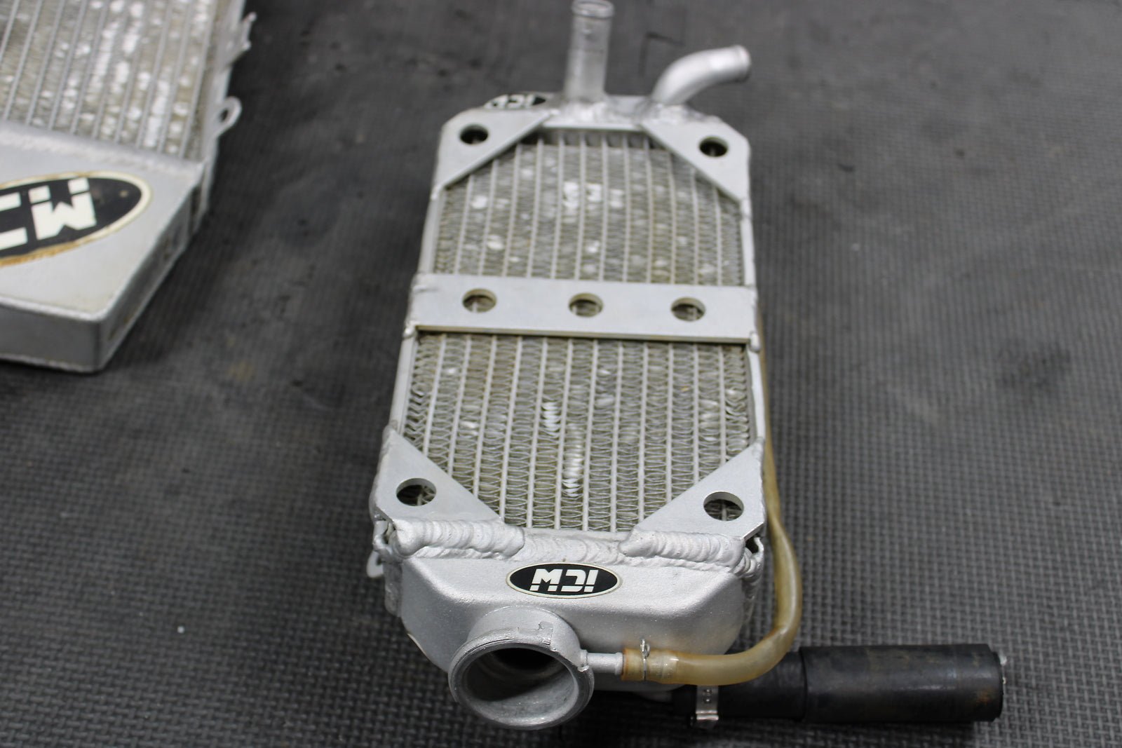2009 Honda CRF150RB ICW Braced Oversize Radiators Left Right Radiator - hggarage