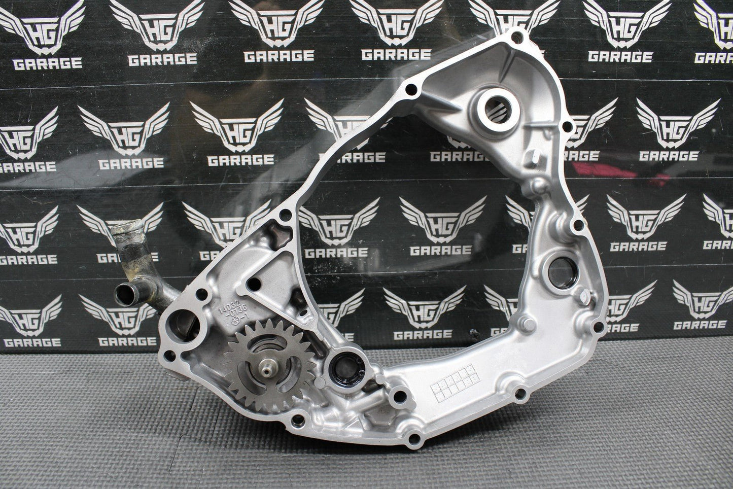 2014 KAWASAKI 09 - 14 KX250F OEM RIGHT SIDE CASE INNER CLUTCH COVER 14032 - 0136 - hggarage