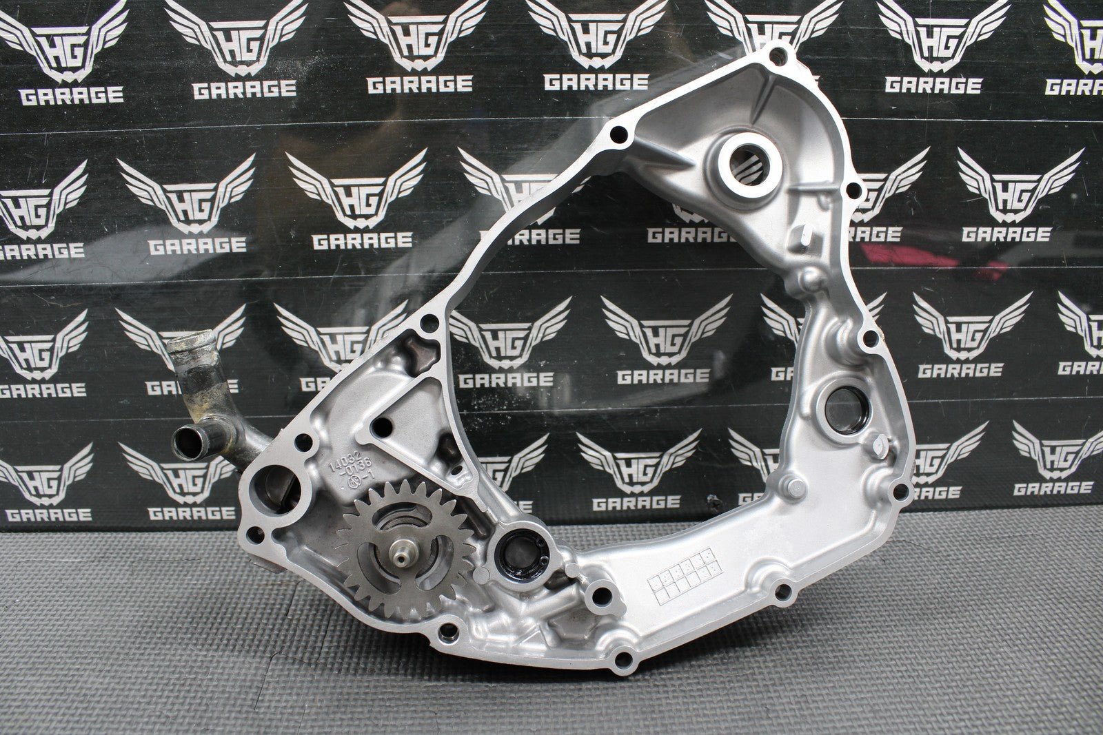2014 KAWASAKI 09 - 14 KX250F OEM RIGHT SIDE CASE INNER CLUTCH COVER 14032 - 0136 - hggarage