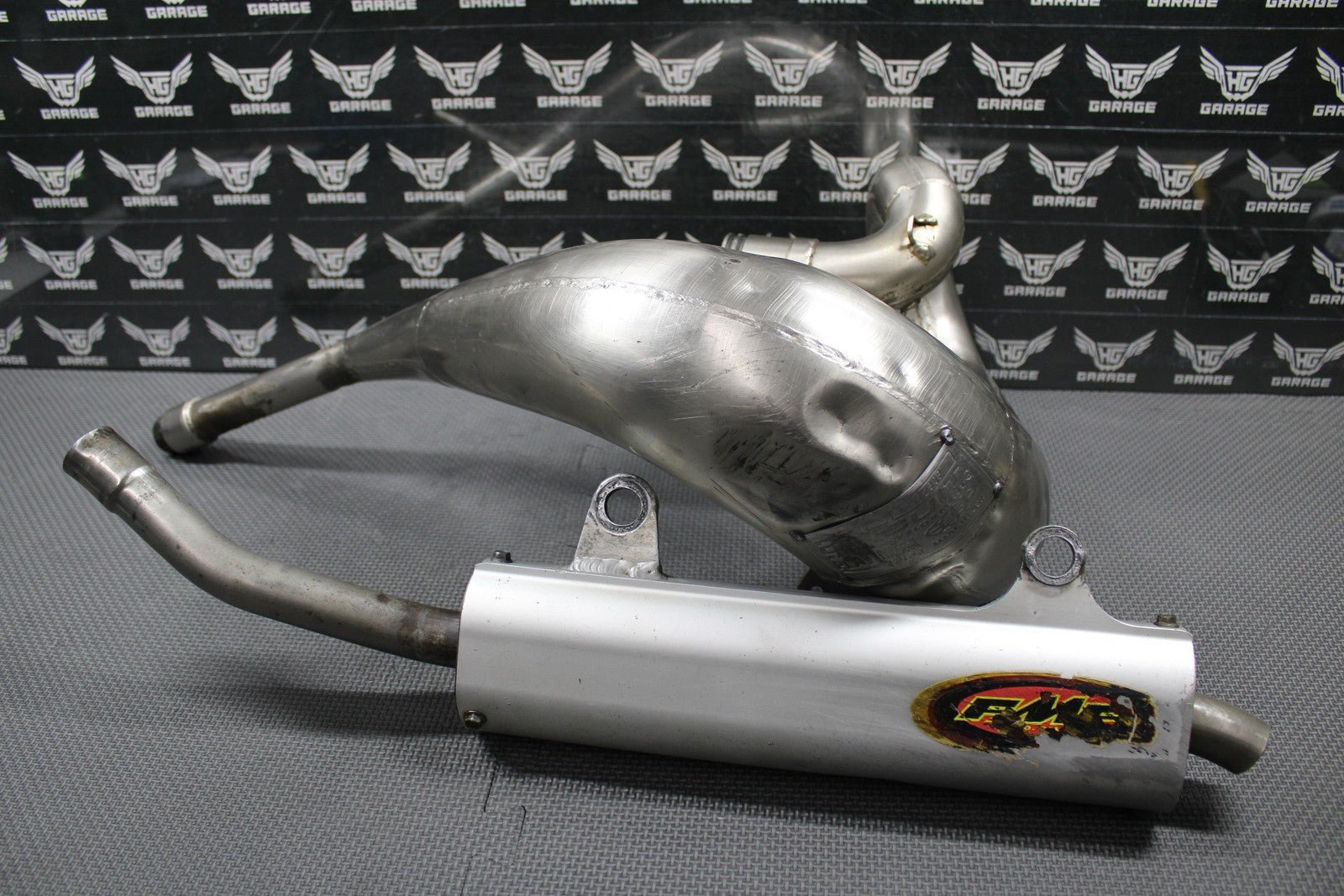 1997 HONDA 97 - 98 CR250R PRO CIRCUIT EXHAUST PIPE CHAMBER HEADER FMF MUFFLER - hggarage