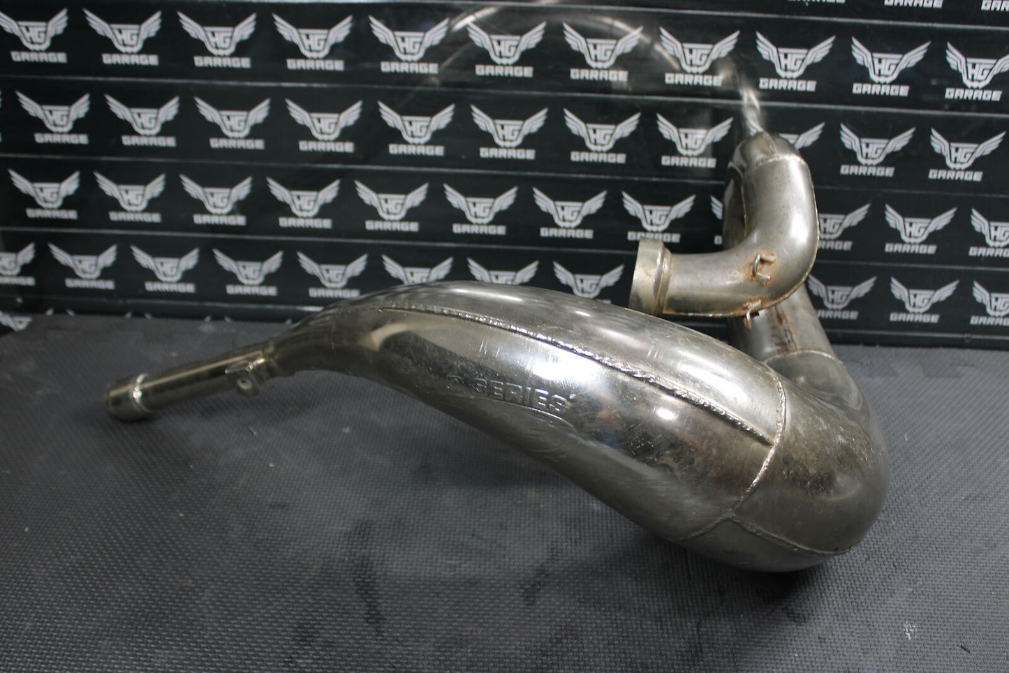 1999 YAMAHA YZ250 FMF GNARLY  EXHAUST PIPE CHAMBER HEADER 5CU-14610-00-00