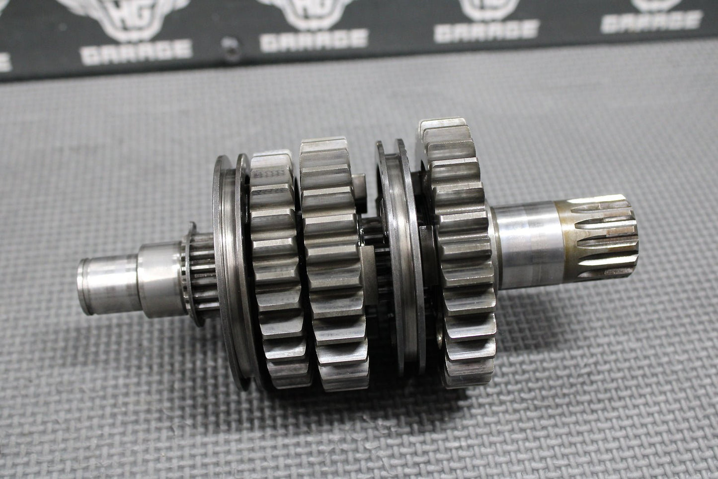 2008 KTM 07 - 09 450 SXF OEM ENGINE TRANSMISSION TRANNY GEARS GEARBOX SHIFT FORKS - hggarage