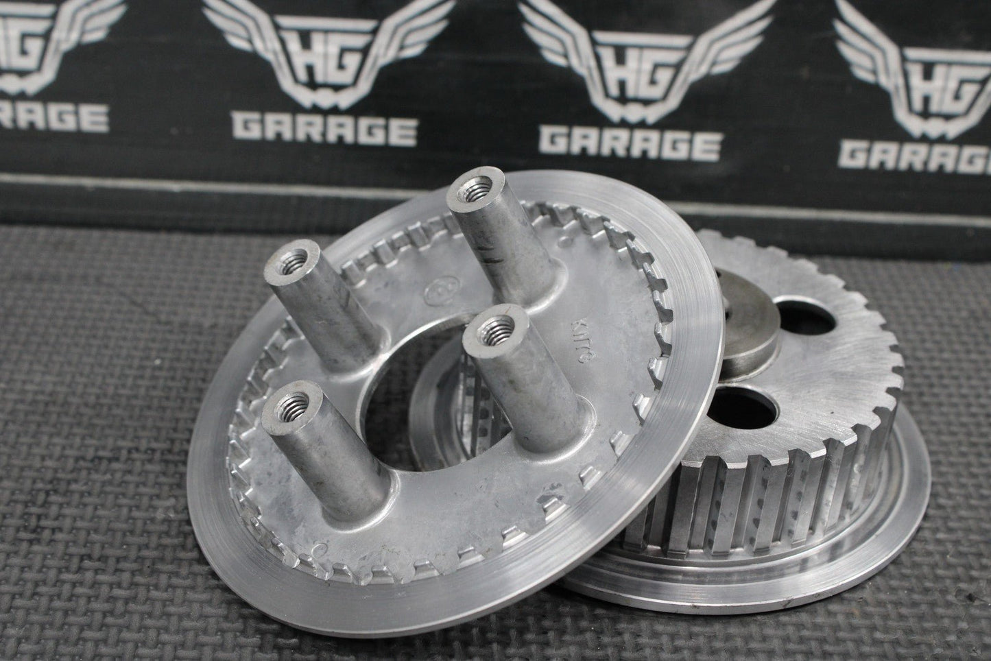 2008 Kawasaki KLX140 OEM Complete Clutch W Plates Basket Hub 13086 - 1070 - hggarage