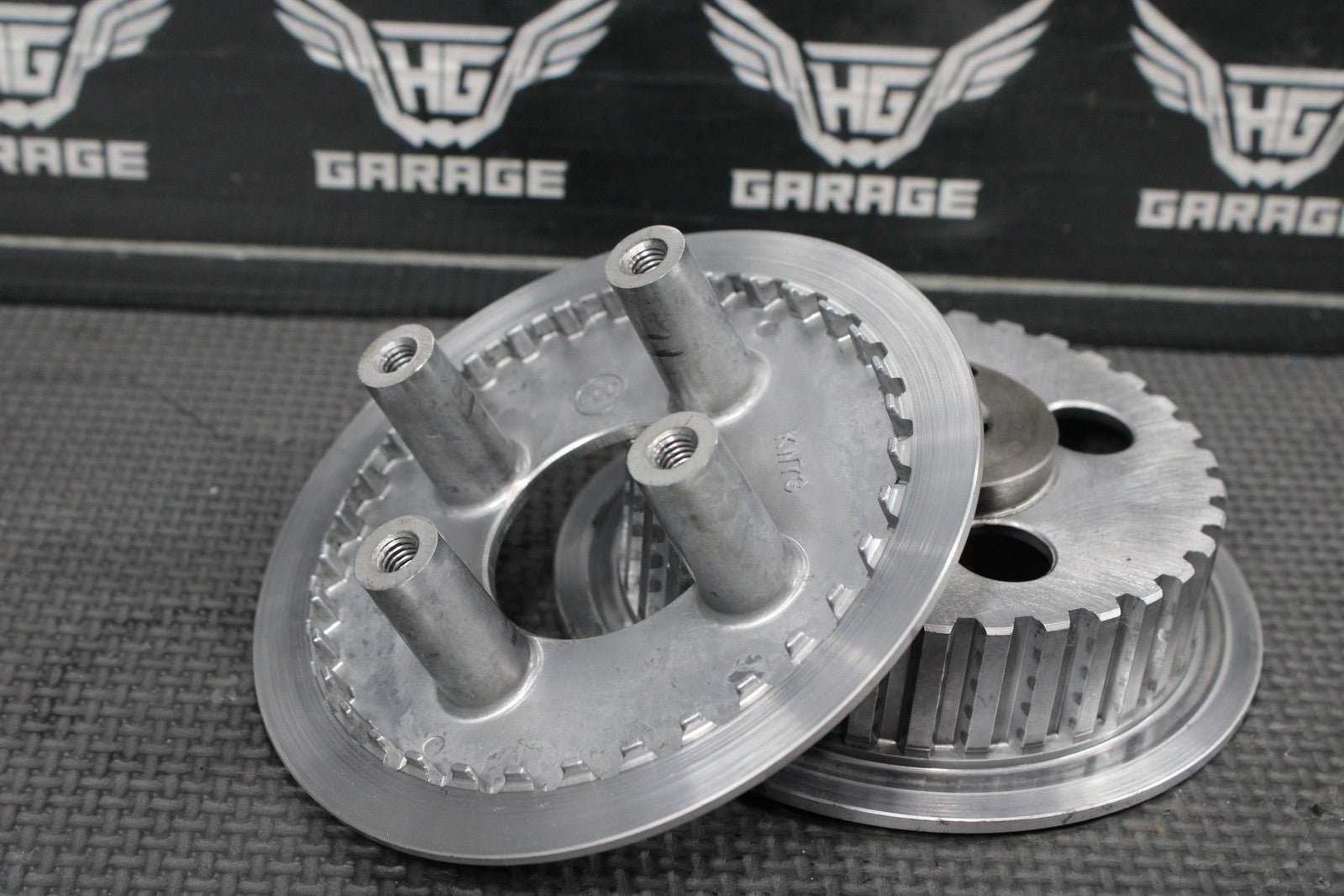 2008 Kawasaki KLX140 OEM Complete Clutch W Plates Basket Hub 13086 - 1070 - hggarage