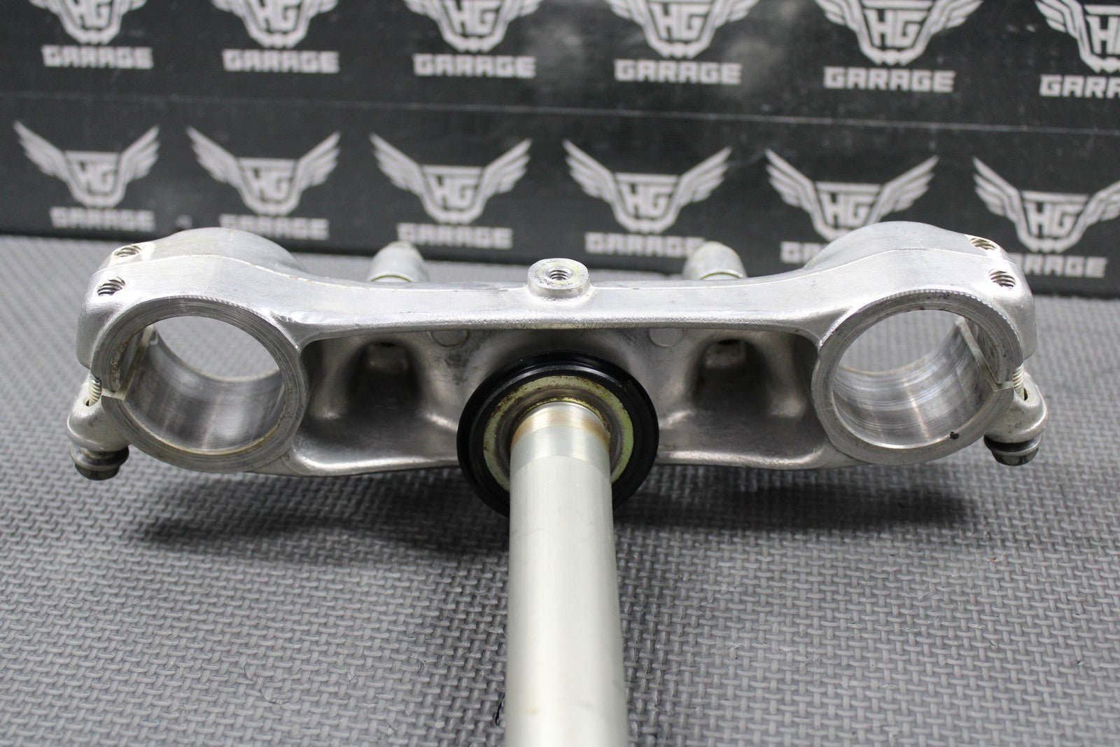 1988 HONDA CR250R OEM FRONT FORKS LOWER UPPER TRIPLE TREE STEM BAR CLAMP - hggarage