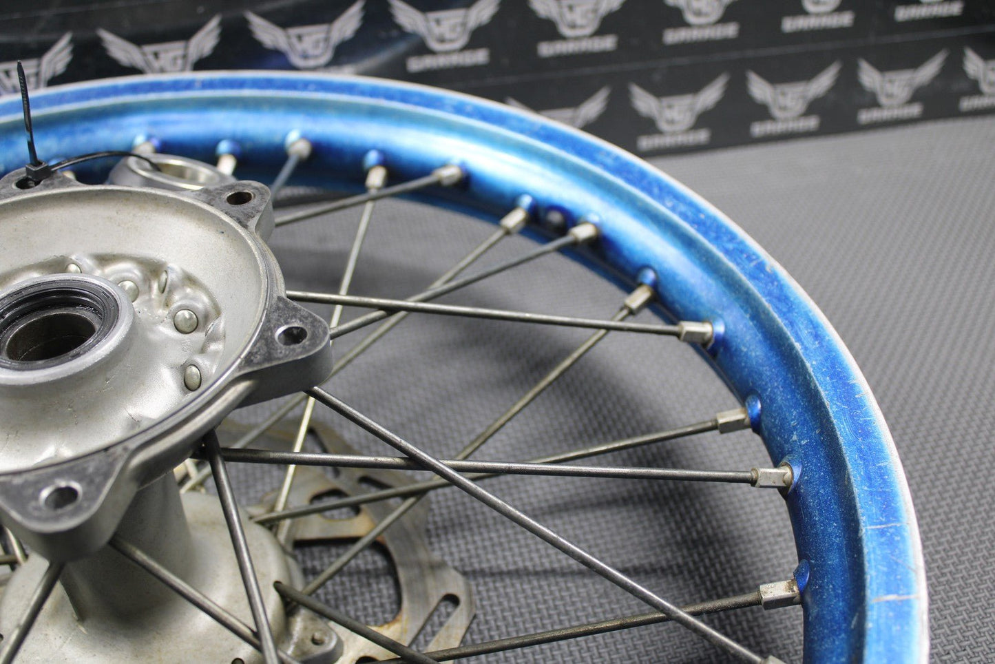 2020 2021 YAMAHA YZ250F OEM BLUE EXCEL REAR BACK WHEEL RIM HUB 19" X 1.85" - hggarage