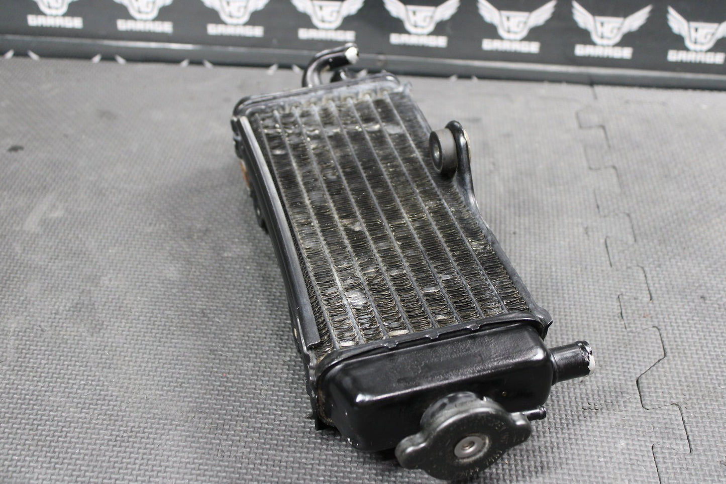 1997 Yamaha YZ125 OEM Right Engine Motor Cooling Cooler Radiator - hggarage