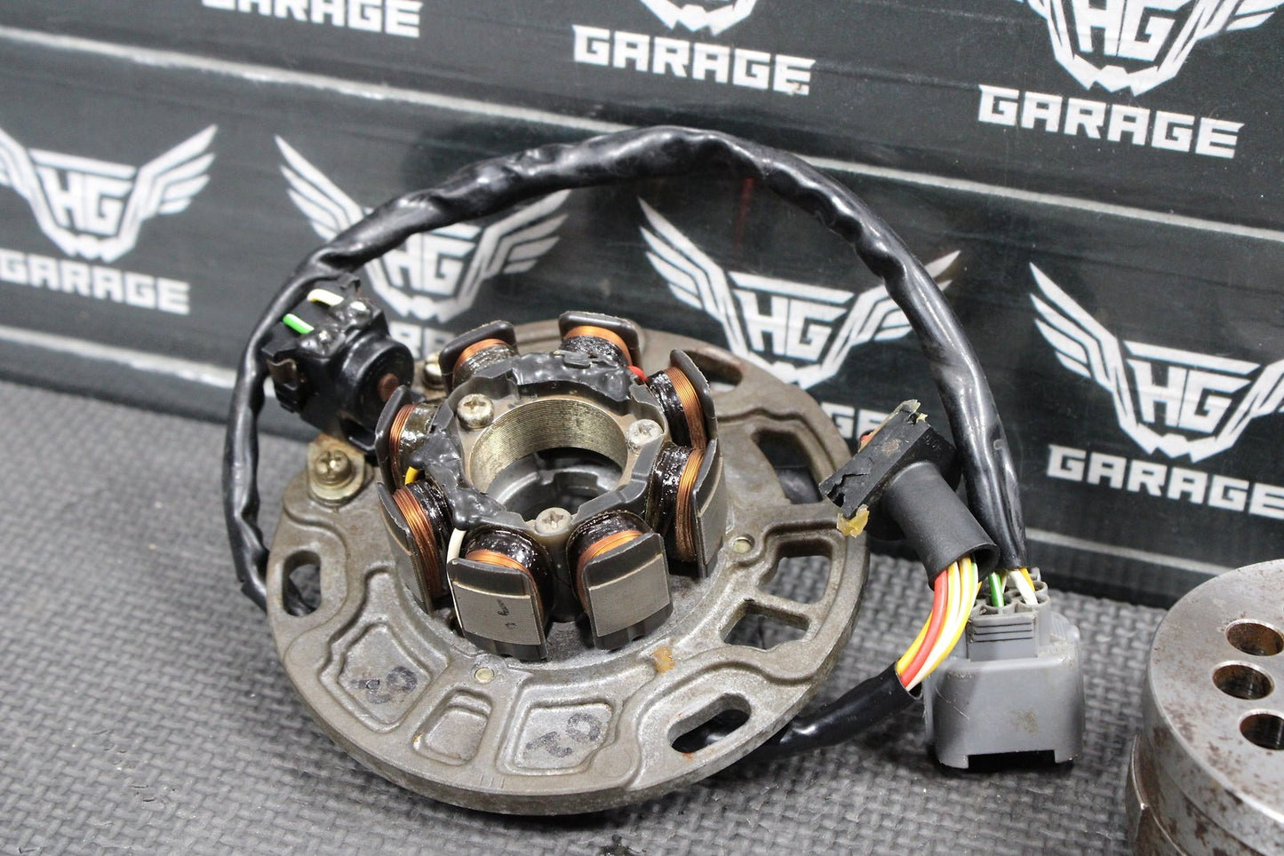 2001 KAWASAKI KX250 OEM STATOR MAGNETO ROTOR FLYWHEEL 21007 - 1383 - hggarage