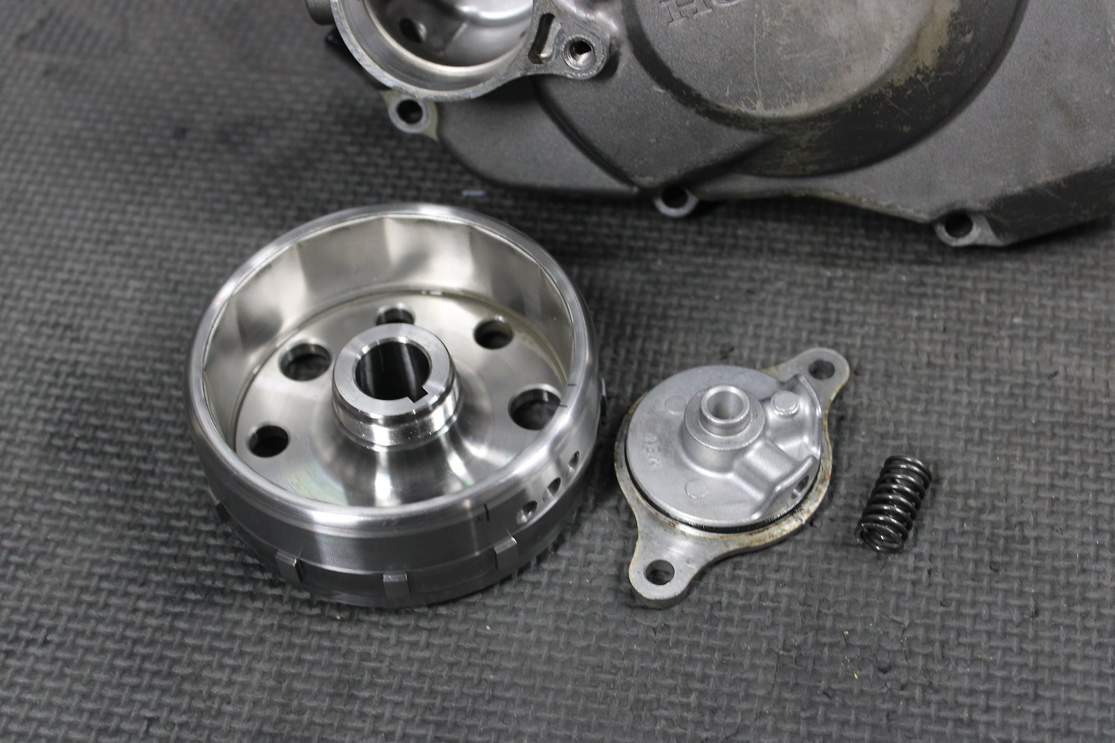2013 HONDA CRF450R OEM STATOR MAGNETO ROTOR FLYWHEEL ASSEMBLY 11340 - MEN - A50 - hggarage