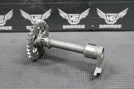2010 01 - 11 YAMAHA YZ250F OEM ENGINE MOTOR CRANKSHAFT BALANCER GEAR SHAFT WEIGHT - hggarage