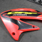 2003 HONDA CRF450R OEM PLASTICS TANK SHROUD LEFT RIGHT NICE! 19071-MEB-770ZA