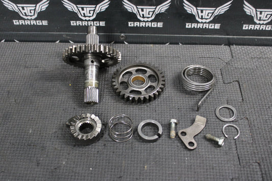 2004 Honda CRF250X 04 - 09 OEM Kickstart Kick Start Shaft W Idler Gear - hggarage