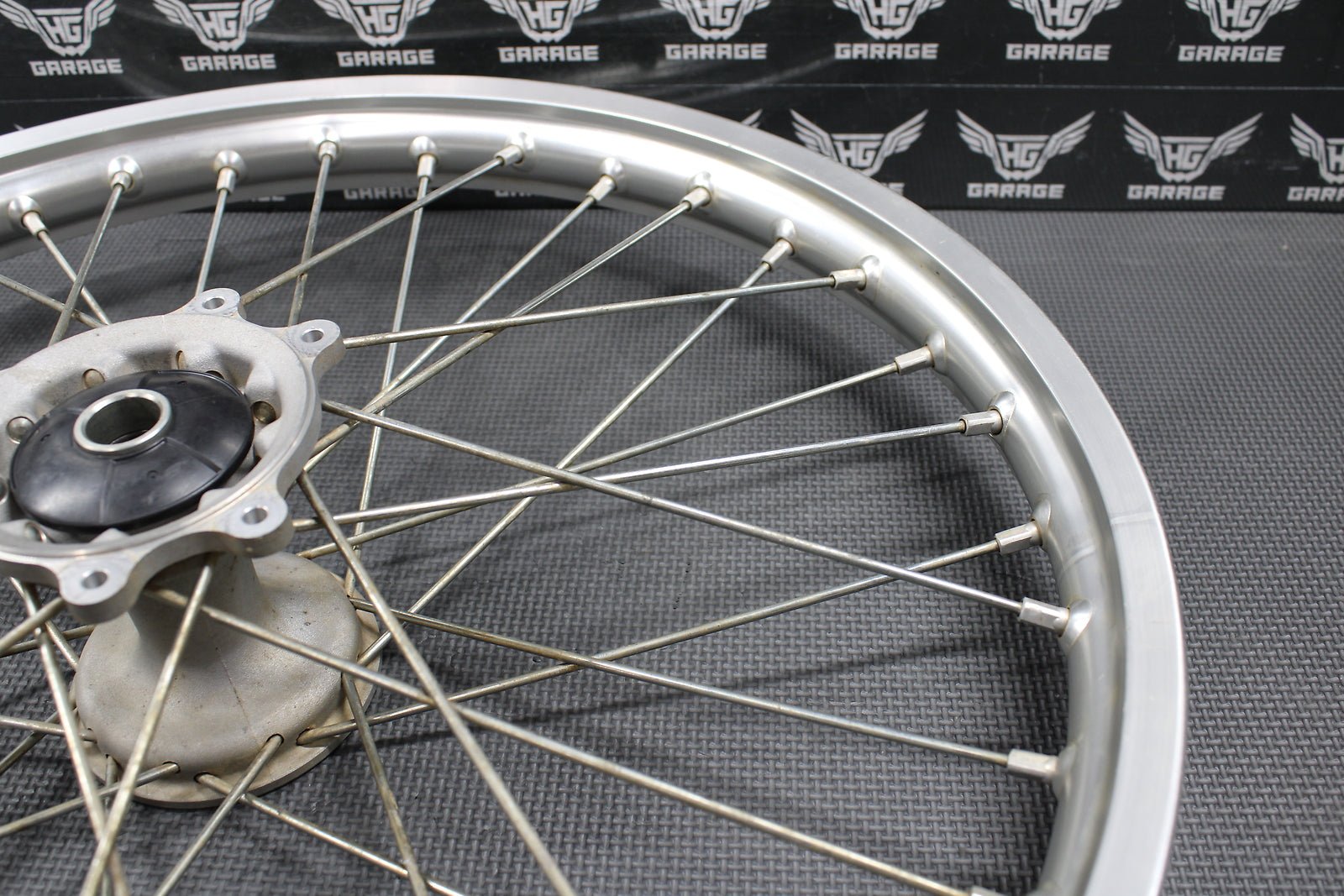 2006 2007 HONDA CRF250R CRF450R OEM DID 21" FRONT WHEEL RIM HUB 44650 - MEN - 840 - hggarage