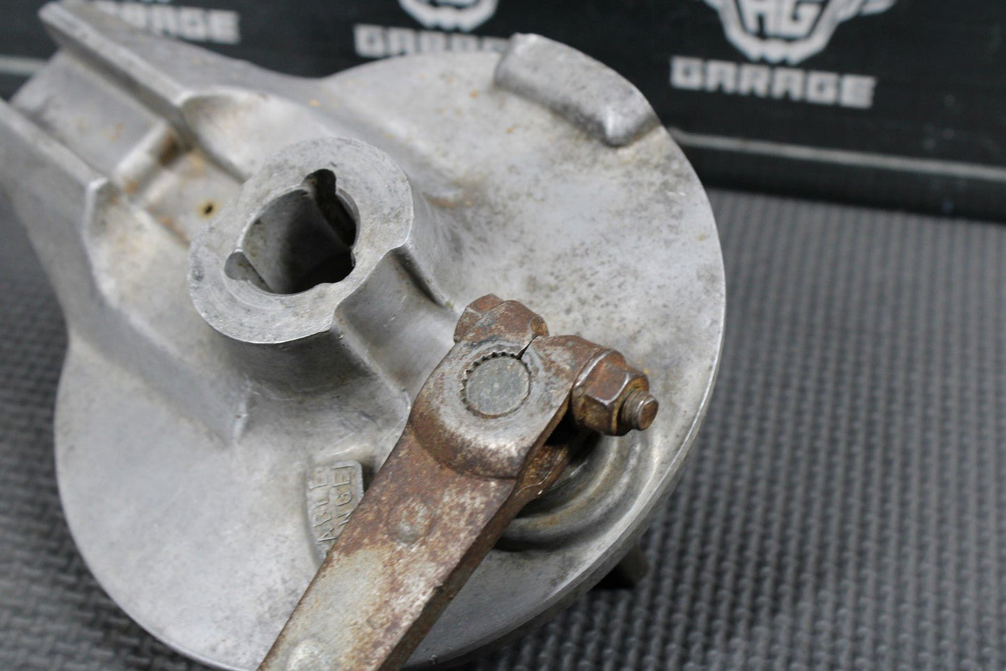 1986 KAWASAKI KDX200 OEM REAR BACK BRAKE DRUM ASSEMBLY 41035 - 1200 - hggarage