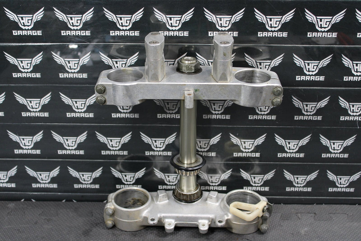 2000 YAMAHA YZ426F OEM FRONT FORKS LOWER BILLET UPPER TRIPLE TREE STEM - hggarage
