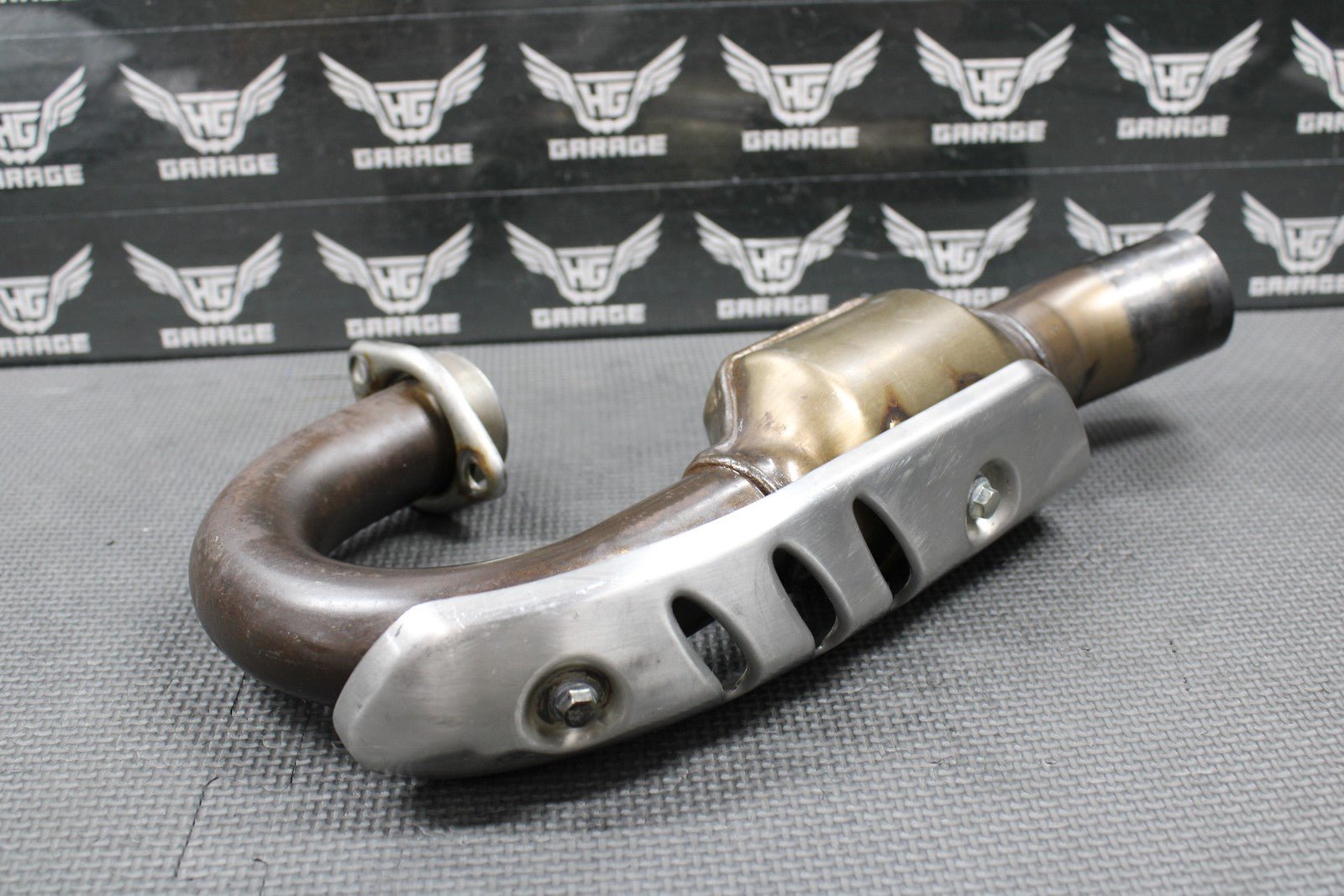 2014 KAWASAKI 13 - 16 KX250F OEM EXHAUST PIPE CHAMBER HEADER MUFFLER 18088 - 0831 - hggarage