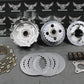 1989 HONDA 88 - 95 XR250R OEM CLUTCH BASKET HUB PRESSURE PLATE W PLATES SPRINGS - hggarage