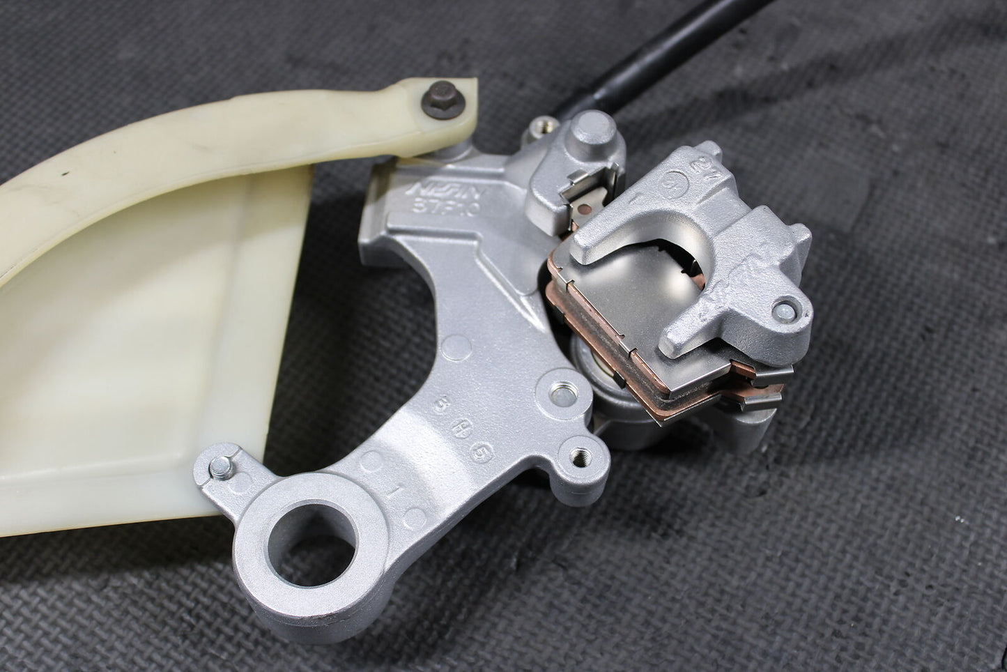 2004 SUZUKI RM125 RM250 OEM NISSIN REAR BACK BRAKE CALIPER MASTER CYLINDER LEVER