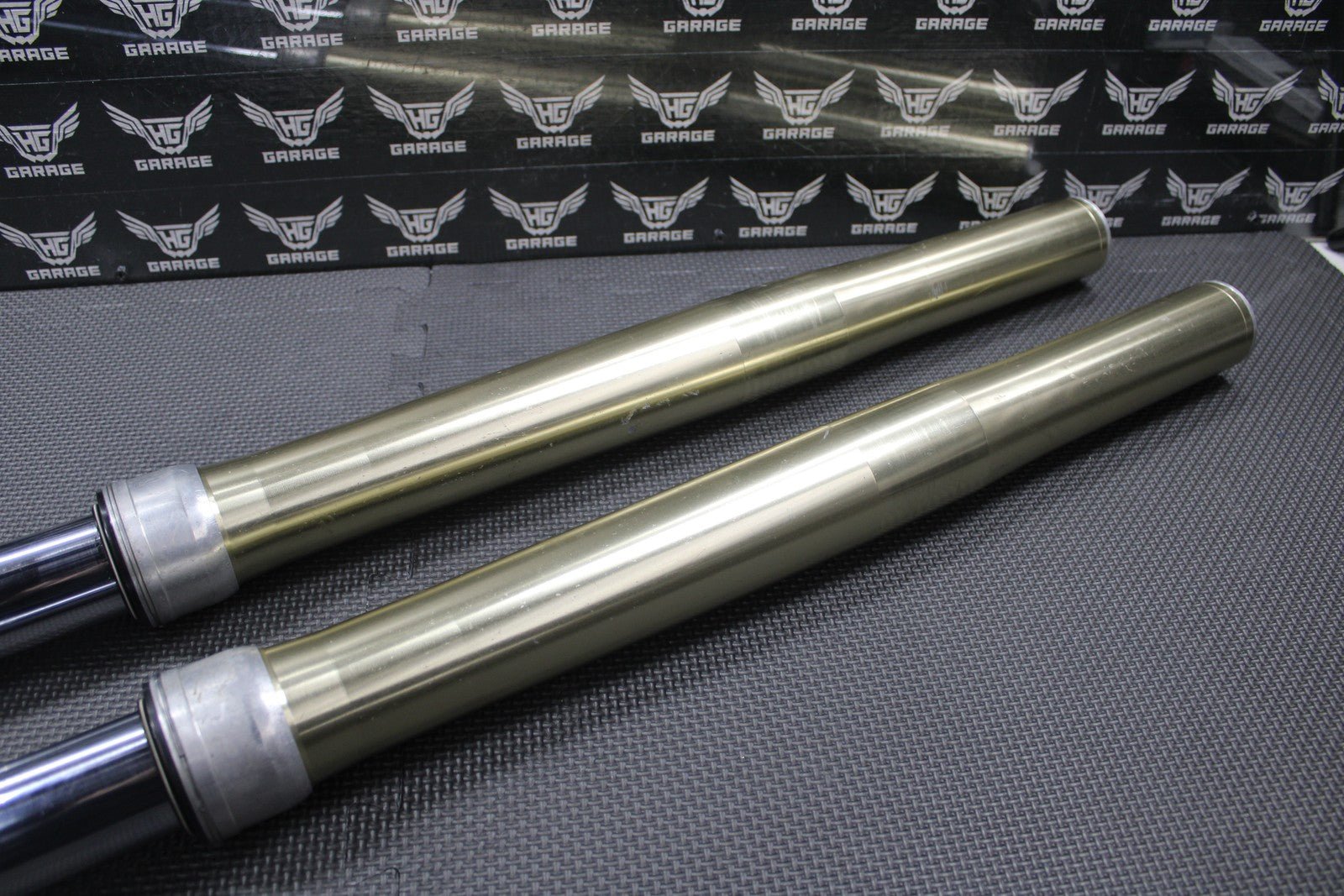 2005 04 - 07 HONDA CR125R OEM KYB RIGHT LEFT FRONT SUSPENSION FORKS SHOCKS GOOD! - hggarage