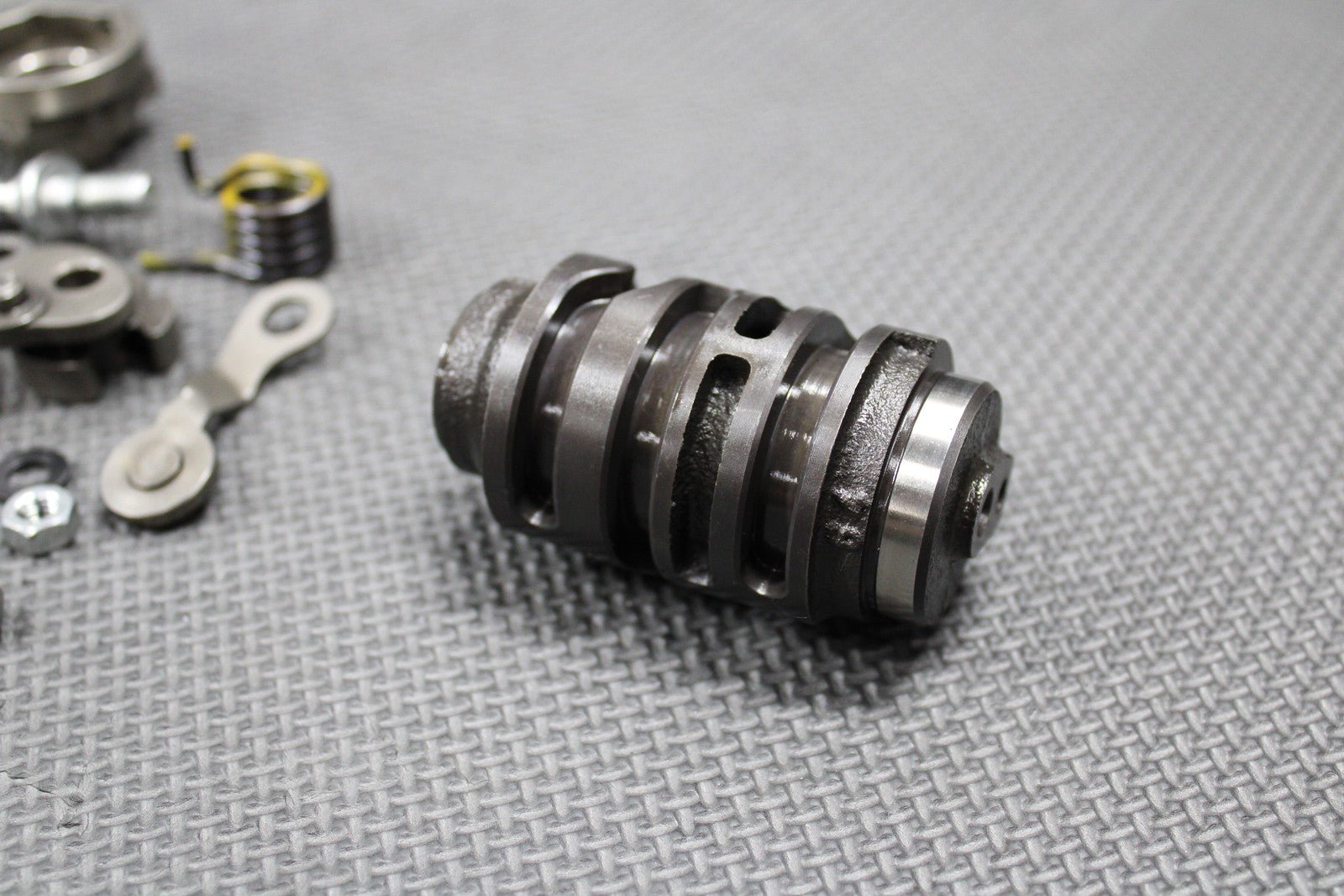 2012 KAWASAKI 12 - 14 KX450F OEM TRANSMISSION TRANNY GEARS GEARBOX SHIFT FORK GOOD - hggarage