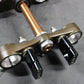 2008 Kawasaki KX250F OEM Front Forks Lower Upper Triple Tree Stem Clamp - hggarage