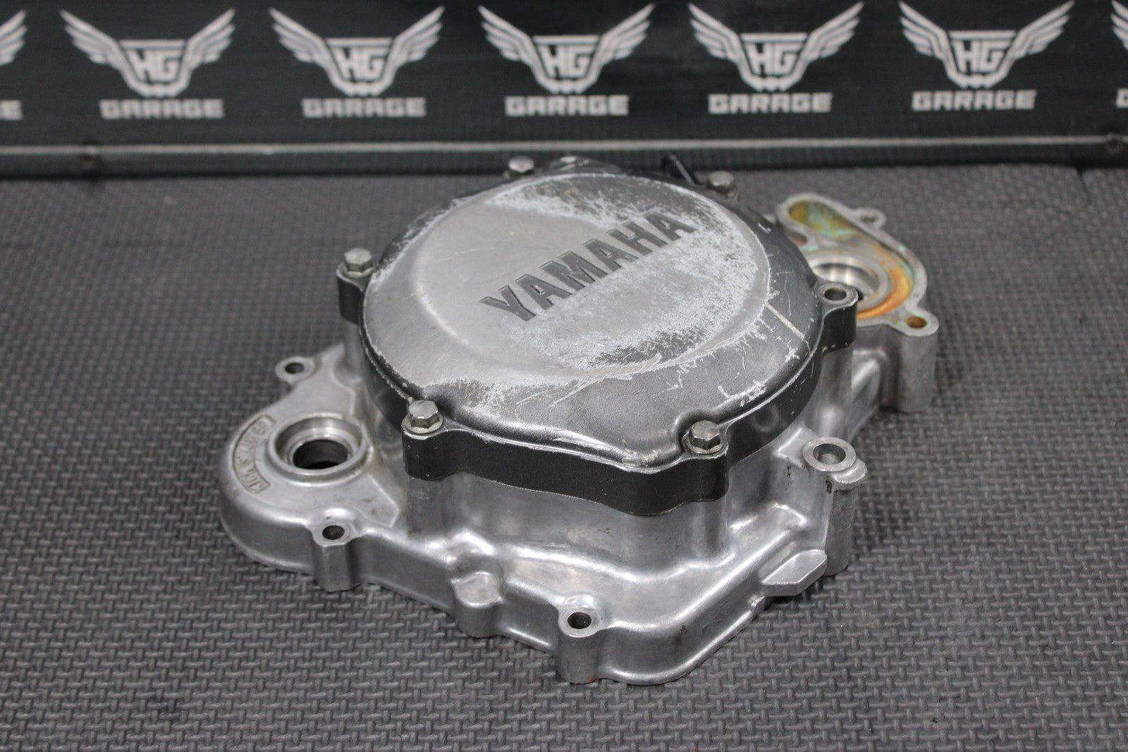 2007 02 - 07 YAMAHA YZ85 OEM RIGHT SIDE ENGINE INNER OUTER CLUTCH COVER WATERPUMP - hggarage