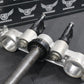1986 KAWASAKI KDX200 OEM FRONT FORKS LOWER UPPER TRIPLE TREE STEM CLAMP SET - hggarage