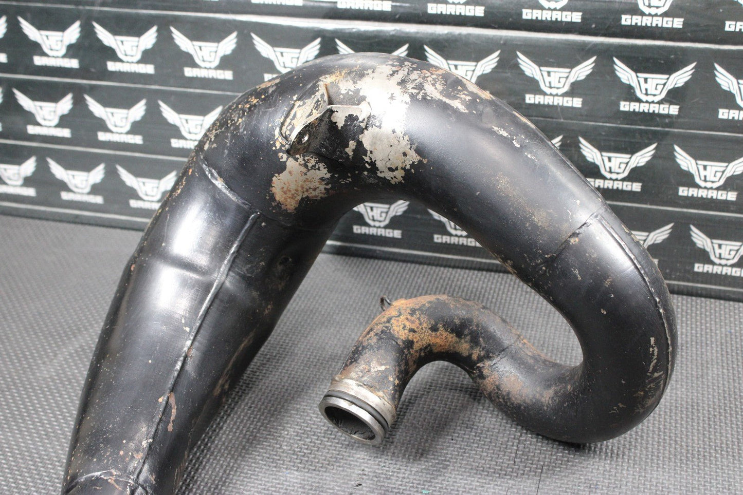 1996 SUZUKI RM250 FMF GOLD SERIES FATTY EXHAUST PIPE CHAMBER HEADER 14310 - 37E00 - hggarage