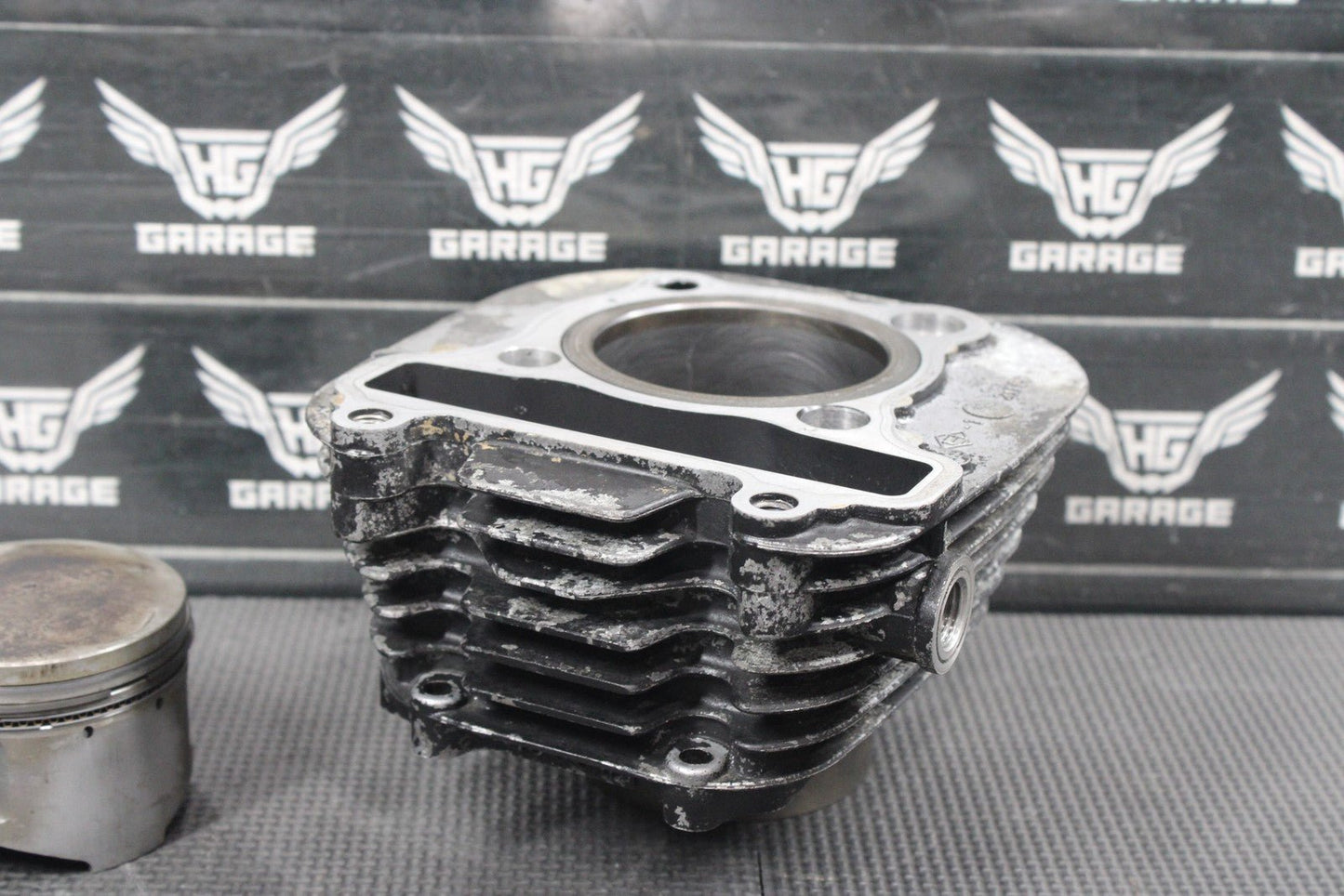 1987 YAMAHA TW200 OEM STD BORE ENGINE MOTOR CYLINDER JUG BARREL TOPEND GOOD! - hggarage