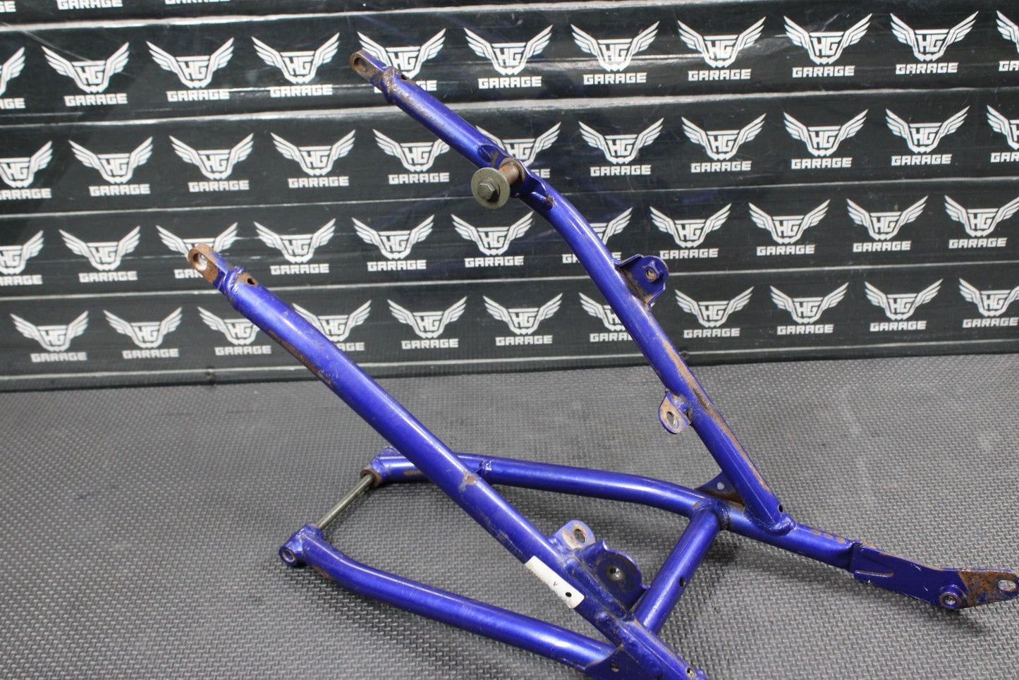 2007 02 - 07 YAMAHA YZ85 OEM REAR BACK SUB FRAME SUBFRAME SUPPORT 5PA - 21190 - 00 - P0 - hggarage