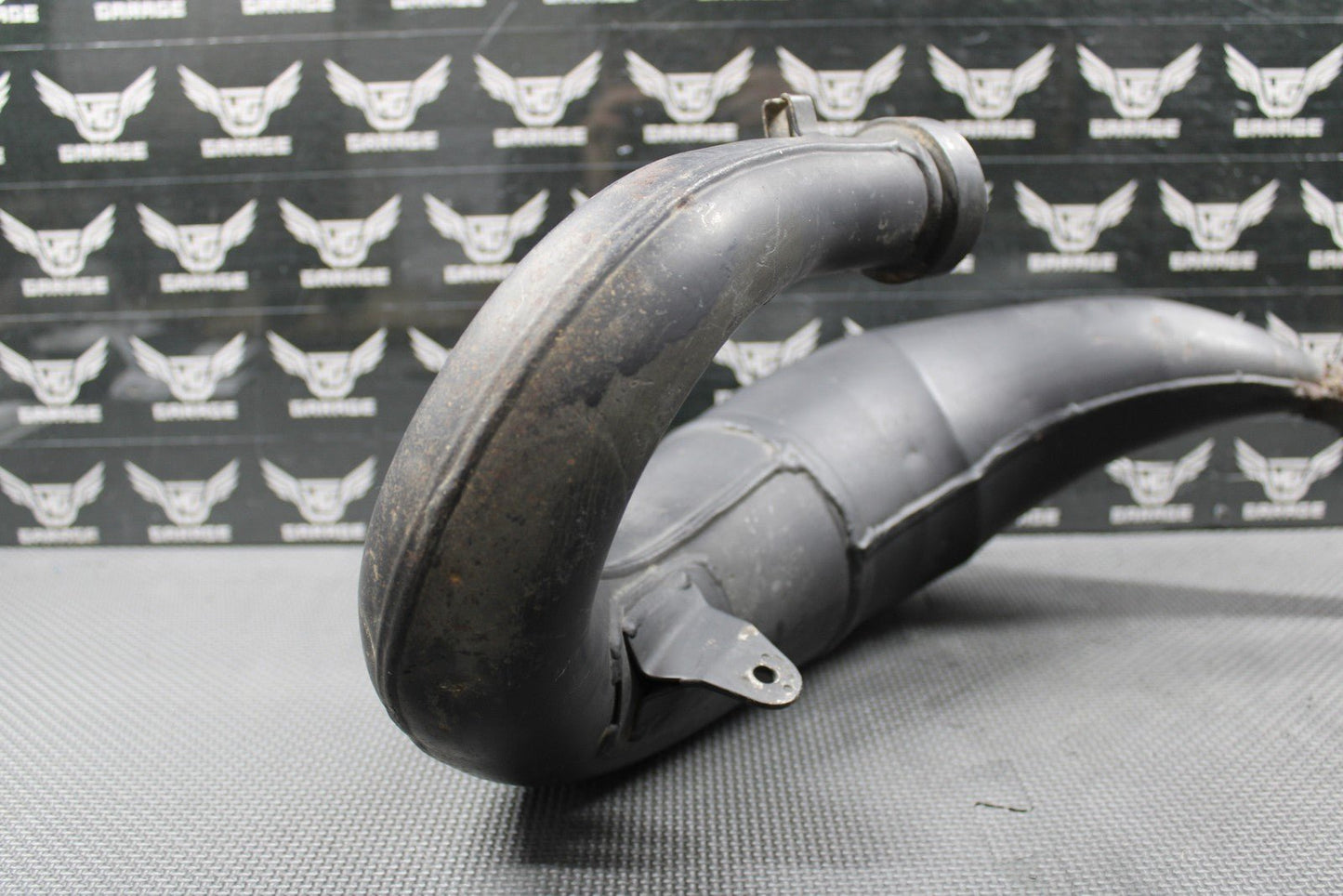2003 KAWASAKI KX125 OEM EXHAUST PIPE EXPANSION CHAMBER HEADER 18120 - 0001 - hggarage