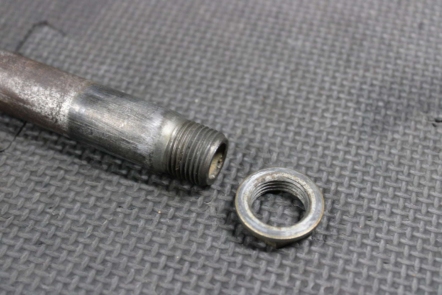 2004 Suzuki RM125 RM250 OEM Front Wheel Rim Axle Pivot Bolt 54711 - 37F00 - hggarage