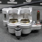 2014 KAWASAKI 13 - 14 KX250F KX450F OEM FRONT BRAKE CALIPER MASTER CYLINDER ASV - hggarage