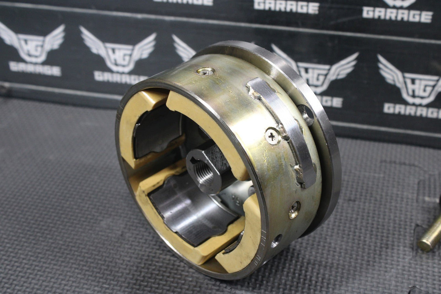 1987 YAMAHA TW200 OEM STATOR MAGNETO ROTOR FLYWHEEL 3NS - 85550 - 00 - 00 - hggarage