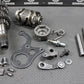 1999 98 - 01 HONDA CR125R OEM TRANSMISSION TRANNY TRANS GEARBOX SHIFT FORKS NICE! - hggarage