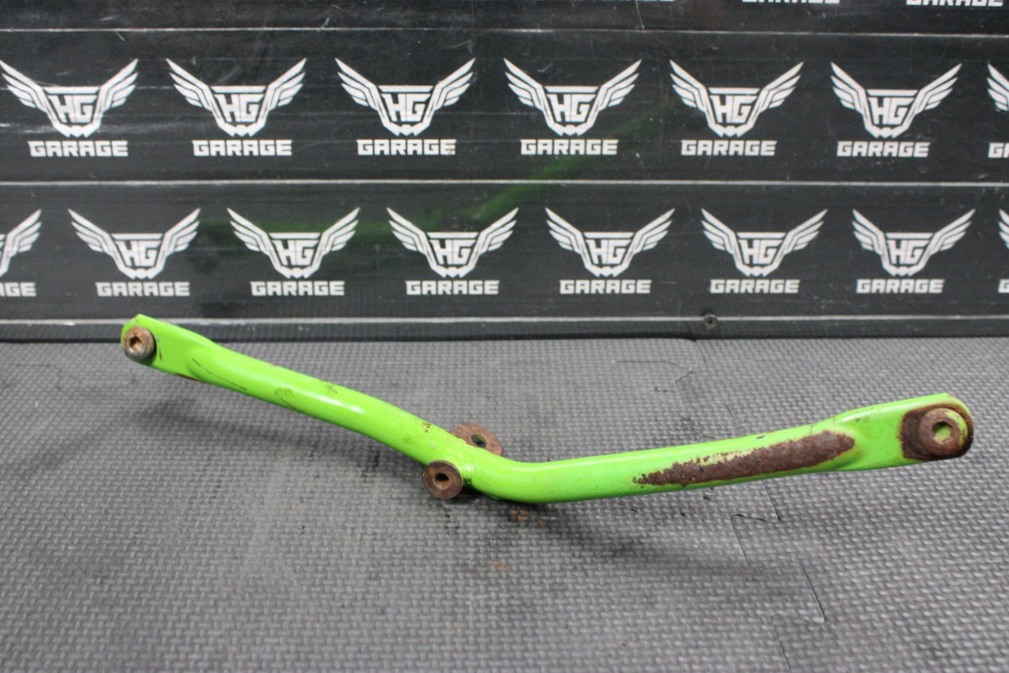 2001 KAWASAKI KX100 KX85 OEM REAR BACK SUB FRAME SUBFRAME 32160 - 1486 - CC GREEN - hggarage