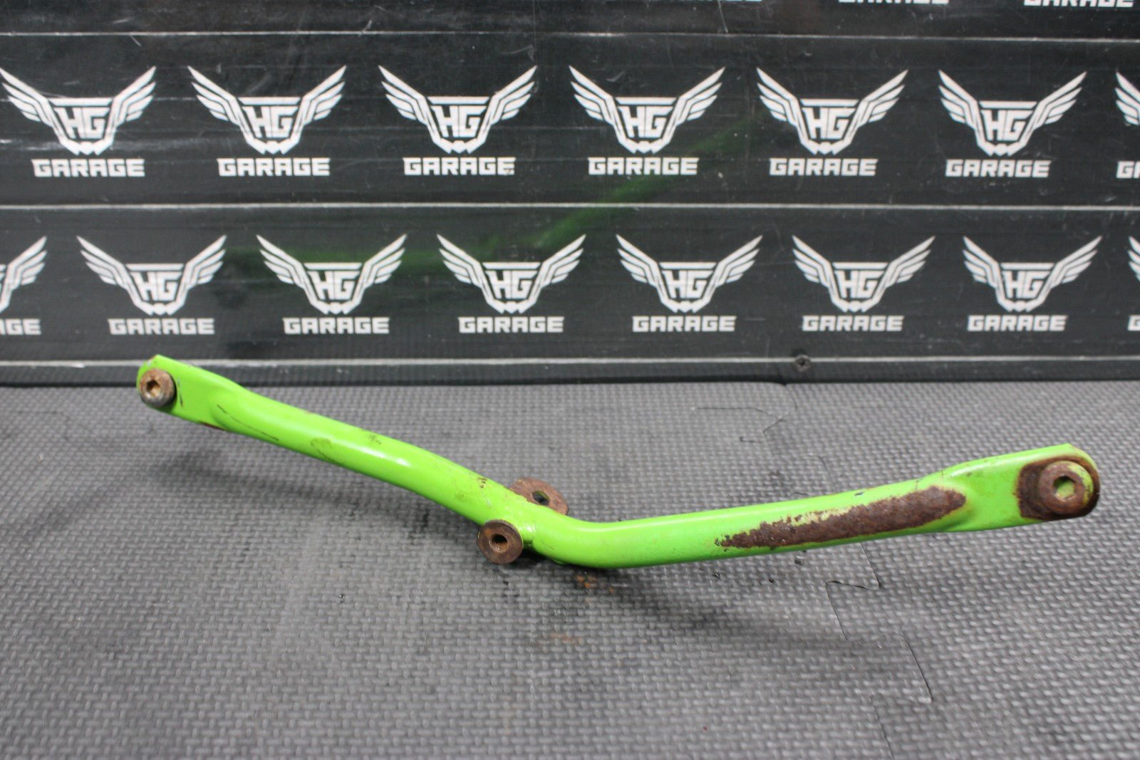 2001 KAWASAKI KX100 KX85 OEM REAR BACK SUB FRAME SUBFRAME 32160 - 1486 - CC GREEN - hggarage