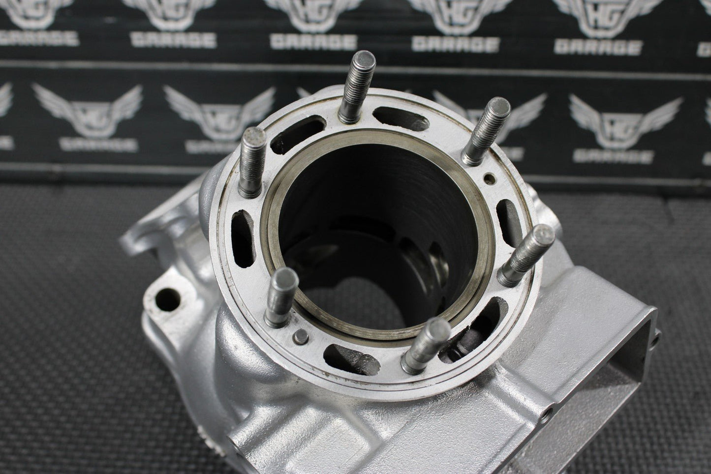 2001 YAMAHA YZ250 OEM SLEEVED STD 66.40MM ENGINE CYLINDER JUG BARREL BORE TOPEND - hggarage