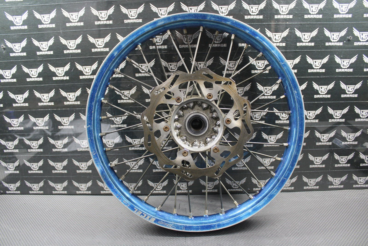 2020 2021 YAMAHA YZ250F OEM BLUE EXCEL REAR BACK WHEEL RIM HUB 19" X 1.85" - hggarage