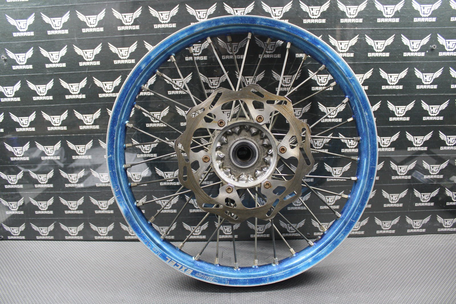2020 2021 YAMAHA YZ250F OEM BLUE EXCEL REAR BACK WHEEL RIM HUB 19" X 1.85" - hggarage