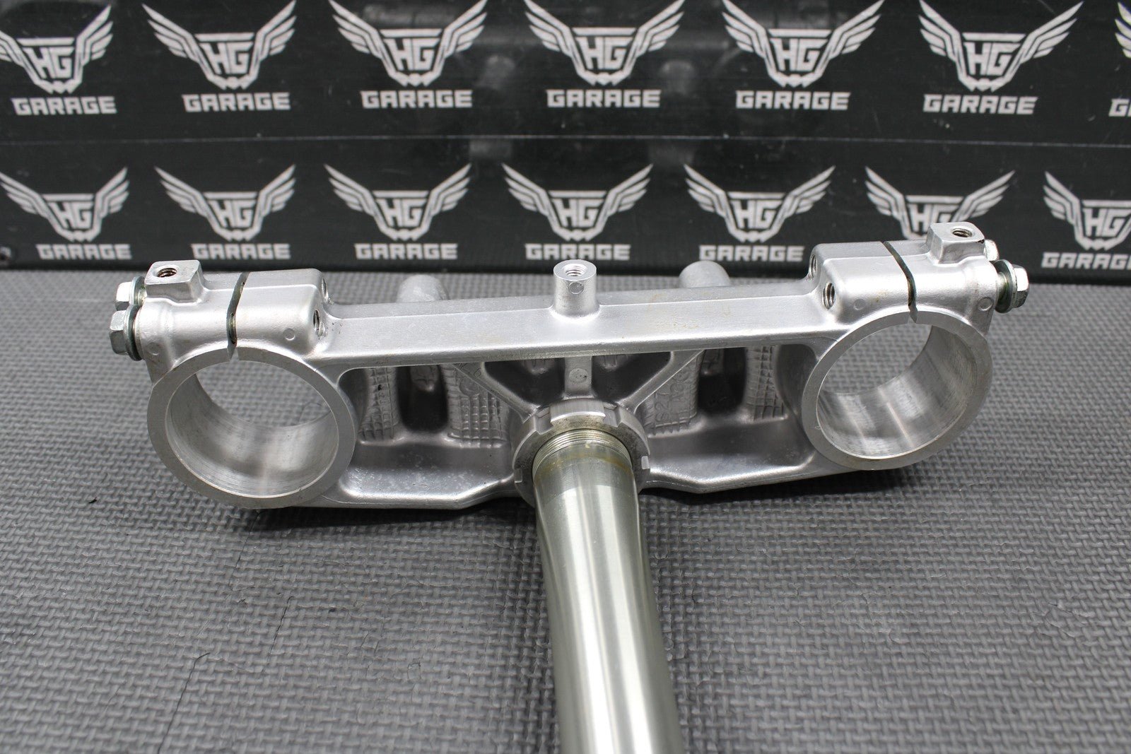 1998 SUZUKI 97 - 98 RM125 RM250 OEM FRONT FORKS LOWER UPPER TRIPLE TREE STEM CLAMP - hggarage