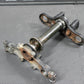 1985 YAMAHA PW80 83 - 85 OEM FRONT FORKS LOWER UPPER TRIPLE TREE STEM CLAMP - hggarage