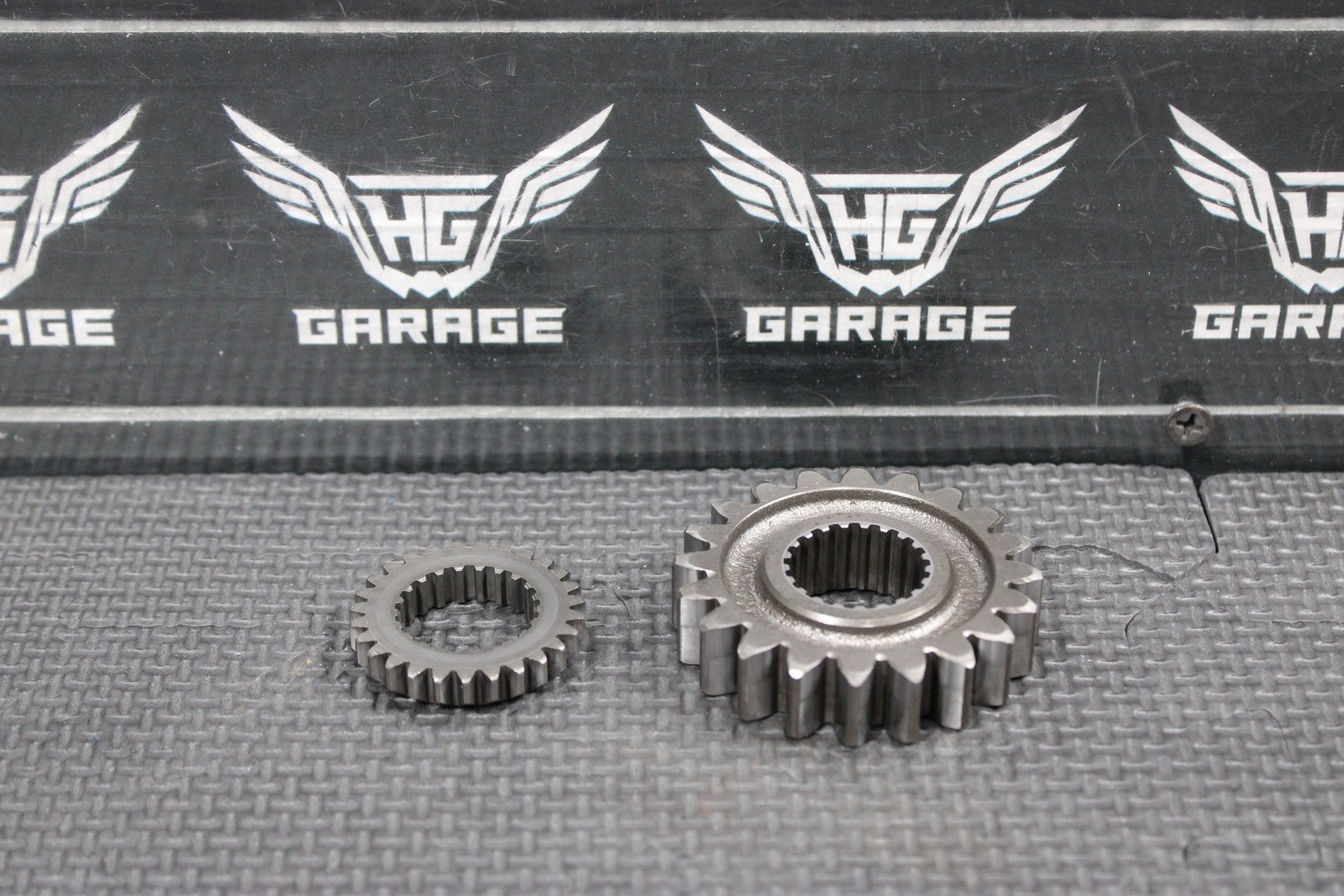 1997 92 - 98 KAWASAKI KX250 OEM CRANKSHAFT CRANK SHAFT PRIMARY DRIVE SPUR GEARS - hggarage
