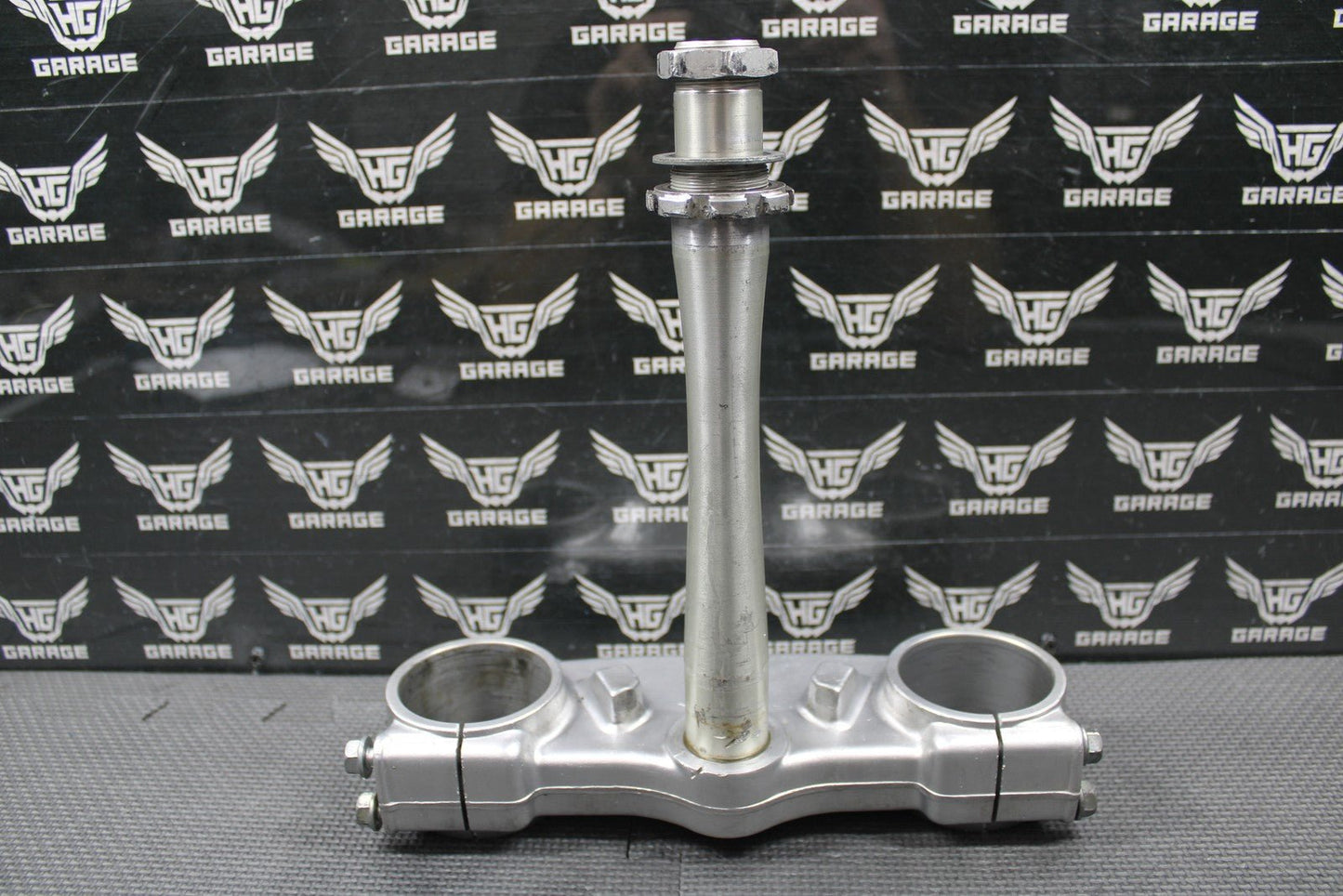 2001 00 - 03 HONDA CR125R OEM FRONT FORKS CLAMP LOWER TRIPLE TREE STEERING STEM - hggarage